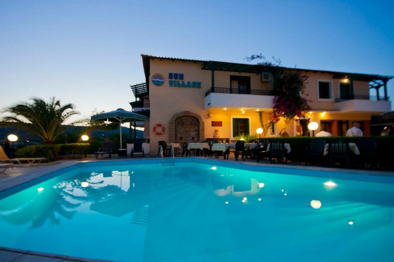 Megás Limniónas Sun Village Hotel Apartments المظهر الخارجي الصورة